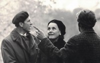 Валерия Яковлева во время подготовки к трансляции